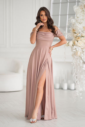 Long dress model 208194 Bicotone