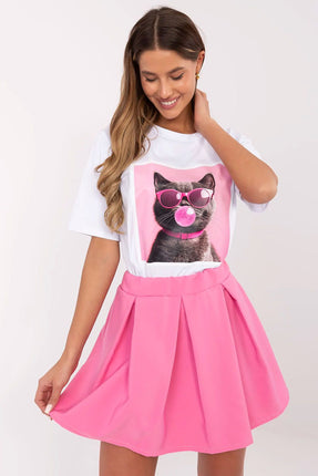 Short skirt model 209510 Italy Moda