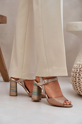 Heel sandals model 209928 Step in style