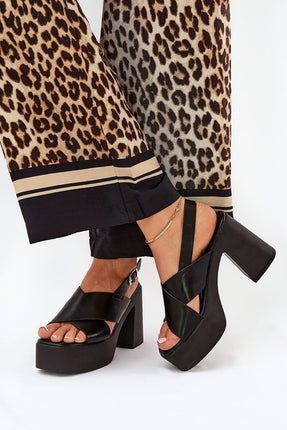 Heel sandals model 210801 Step in style
