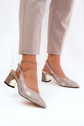 Heel sandals model 211372 Step in style