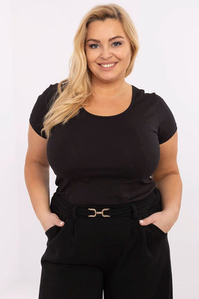 Plus size T-shirt model 211764 Relevance