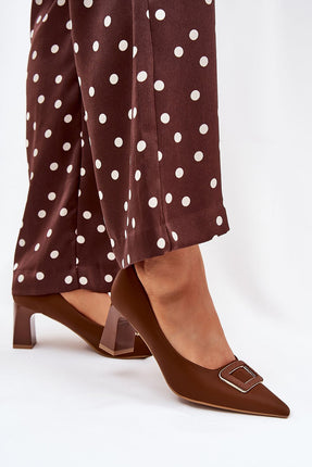 Block heel pumps model 216023 Step in style