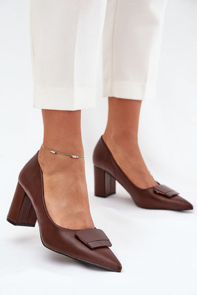 Block heel pumps model 216087 Step in style