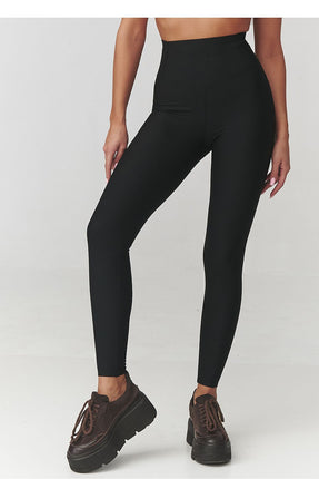 Long leggings model 220767 Makadamia