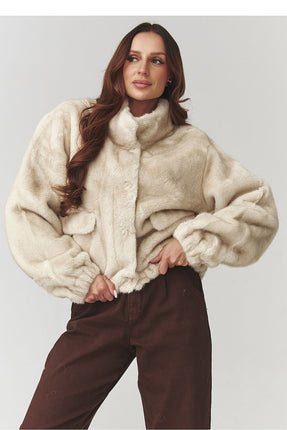 Jacket model 220779 Makadamia