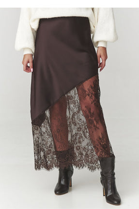 Skirt model 220785 Makadamia