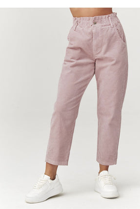 corduroy trousers model 223241 Makadamia