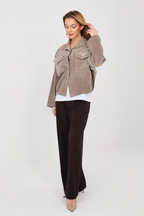 Corduroy jacket model 224980 Rue Paris