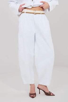 corduroy trousers model 225425 Rue Paris