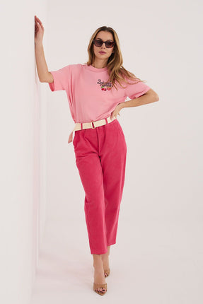 corduroy trousers model 226483 Italy Moda