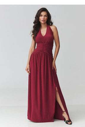 Long dress model 228324 Makadamia