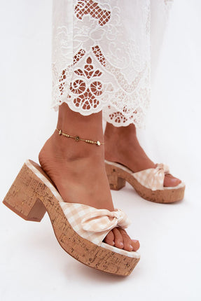 Heeled sandals model 228984 Step in style