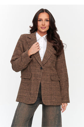 Jacket model 230870 Makadamia