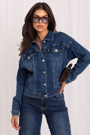 Denim jacket model 231366 Italy Moda