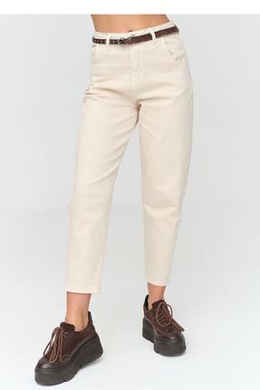 Jeans model 232001 Makadamia