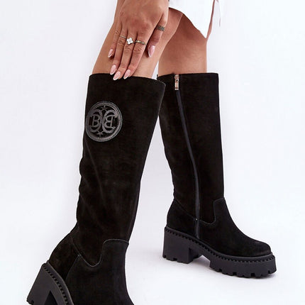 Heel boots Step in style