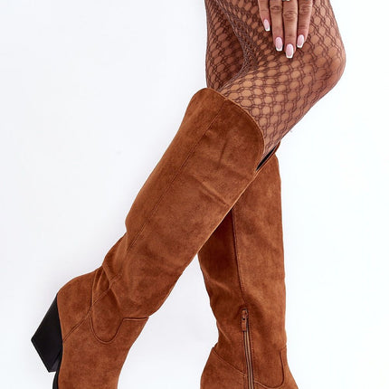 Heel boots Step in style