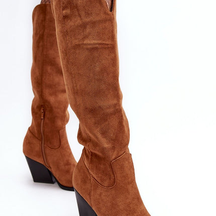 Heel boots Step in style