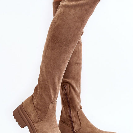Thigh-Hight Boots Step in style