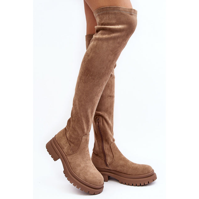 Thigh-Hight Boots Step in style