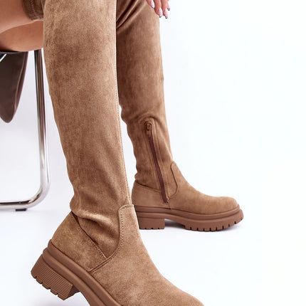 Thigh-Hight Boots Step in style