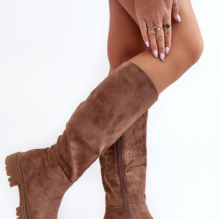 Thigh-Hight Boots Step in style