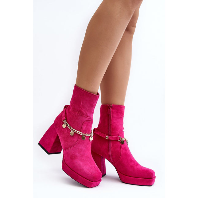 Heel boots Step in style