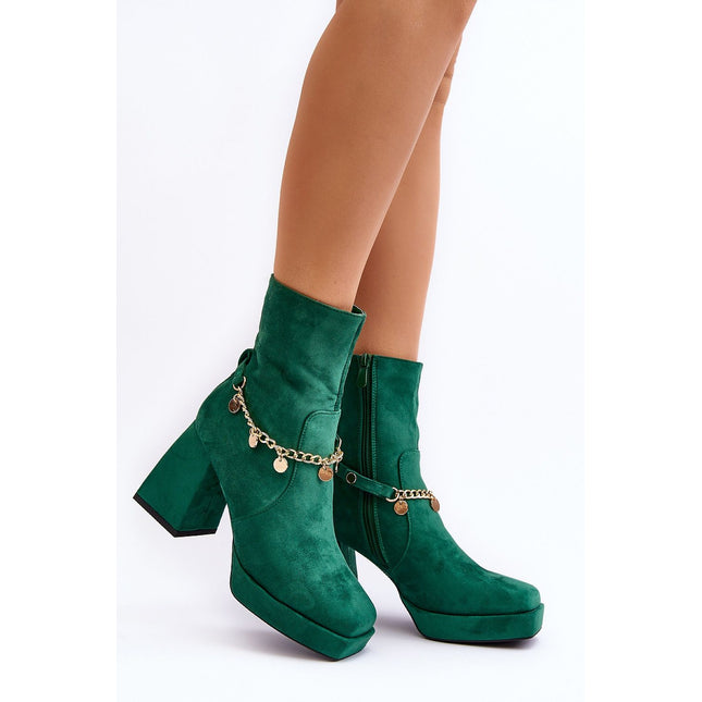 Heel boots Step in style