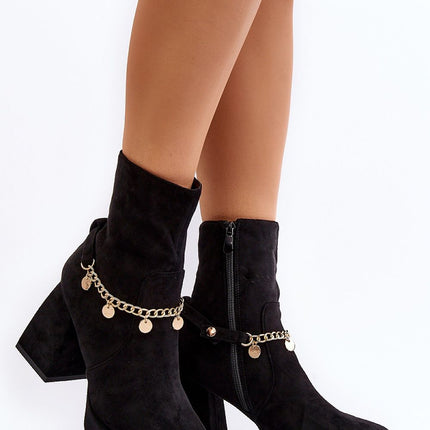 Heel boots Step in style