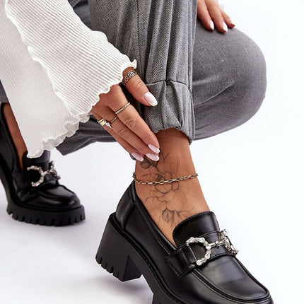 Heeled low shoes Step in style