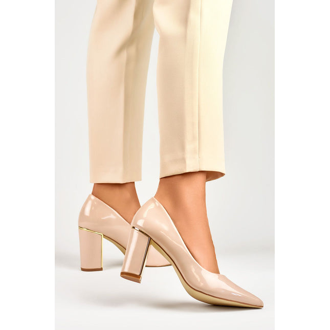 Block heel pumps PRIMO