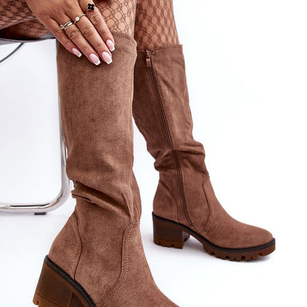 Thigh-Hight Boots Step in style