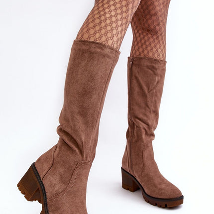 Thigh-Hight Boots Step in style