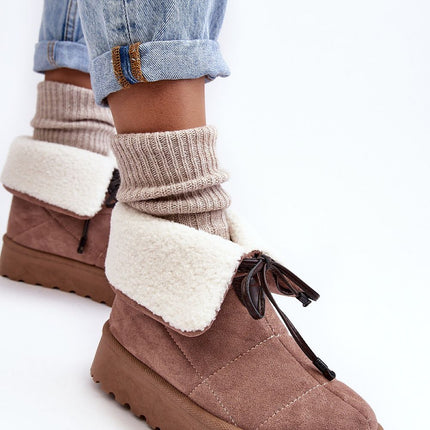 Snow boots Step in style