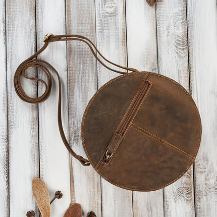 Natural leather bag Galanter