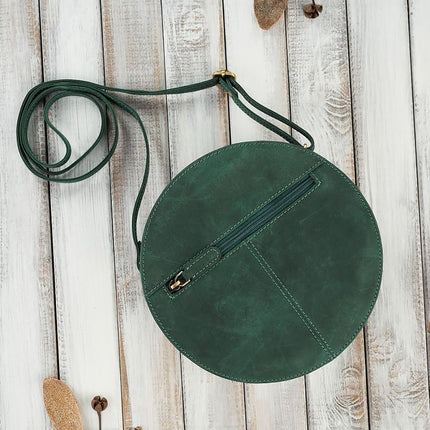 Natural leather bag Galanter