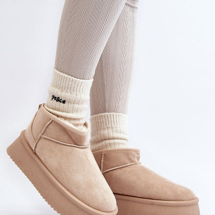 Snow boots Step in style
