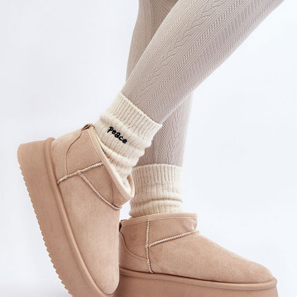 Snow boots Step in style