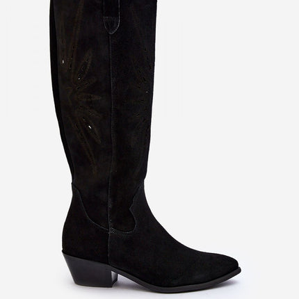 Open-work Boots Step in style