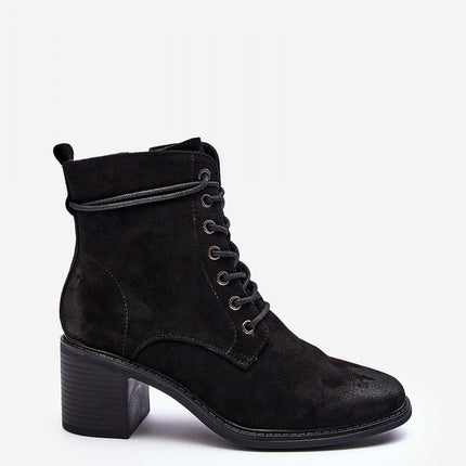 Heel boots Step in style