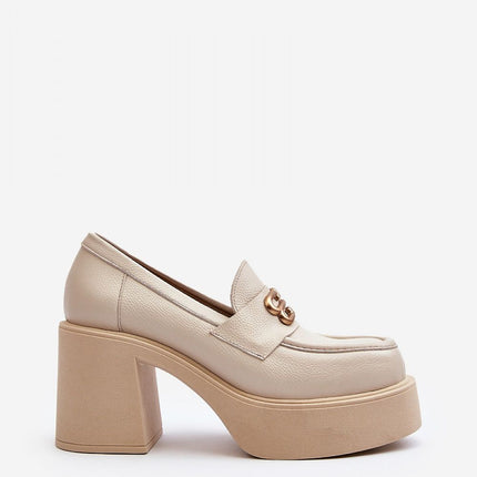 Heeled low shoes Step in style