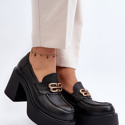 Heeled low shoes Step in style
