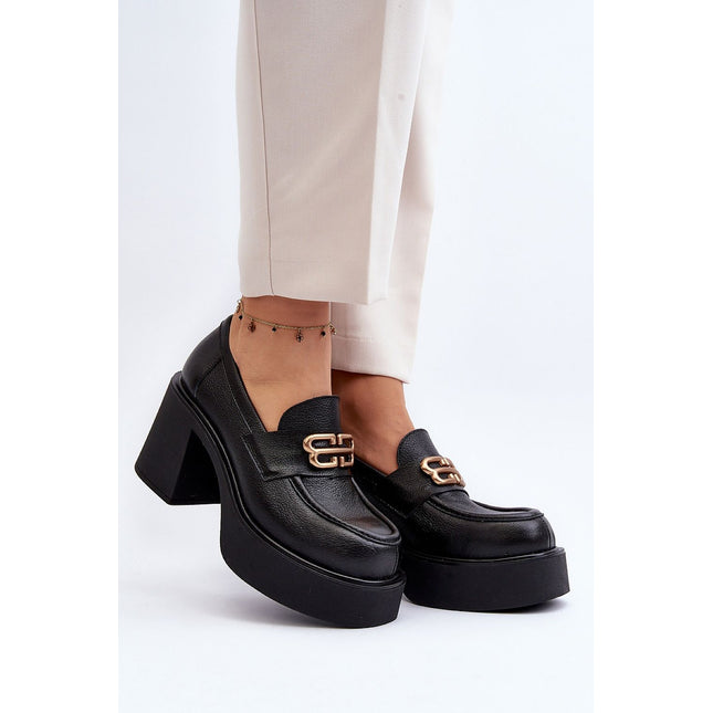 Heeled low shoes Step in style