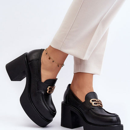 Heeled low shoes Step in style