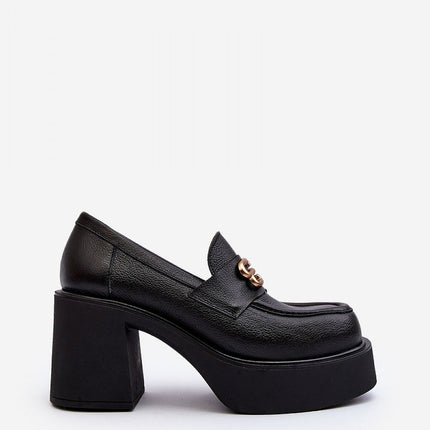 Heeled low shoes Step in style