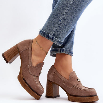 Heeled low shoes Step in style