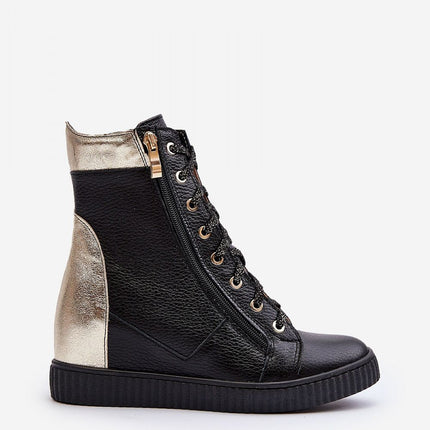 Wedge heel sneakers Step in style
