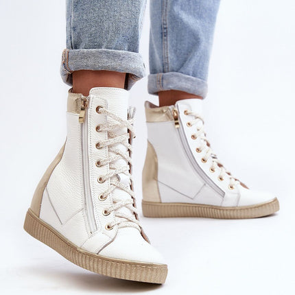 Wedge heel sneakers Step in style