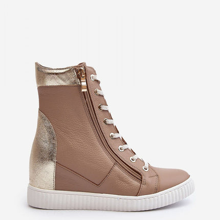 Wedge heel sneakers Step in style